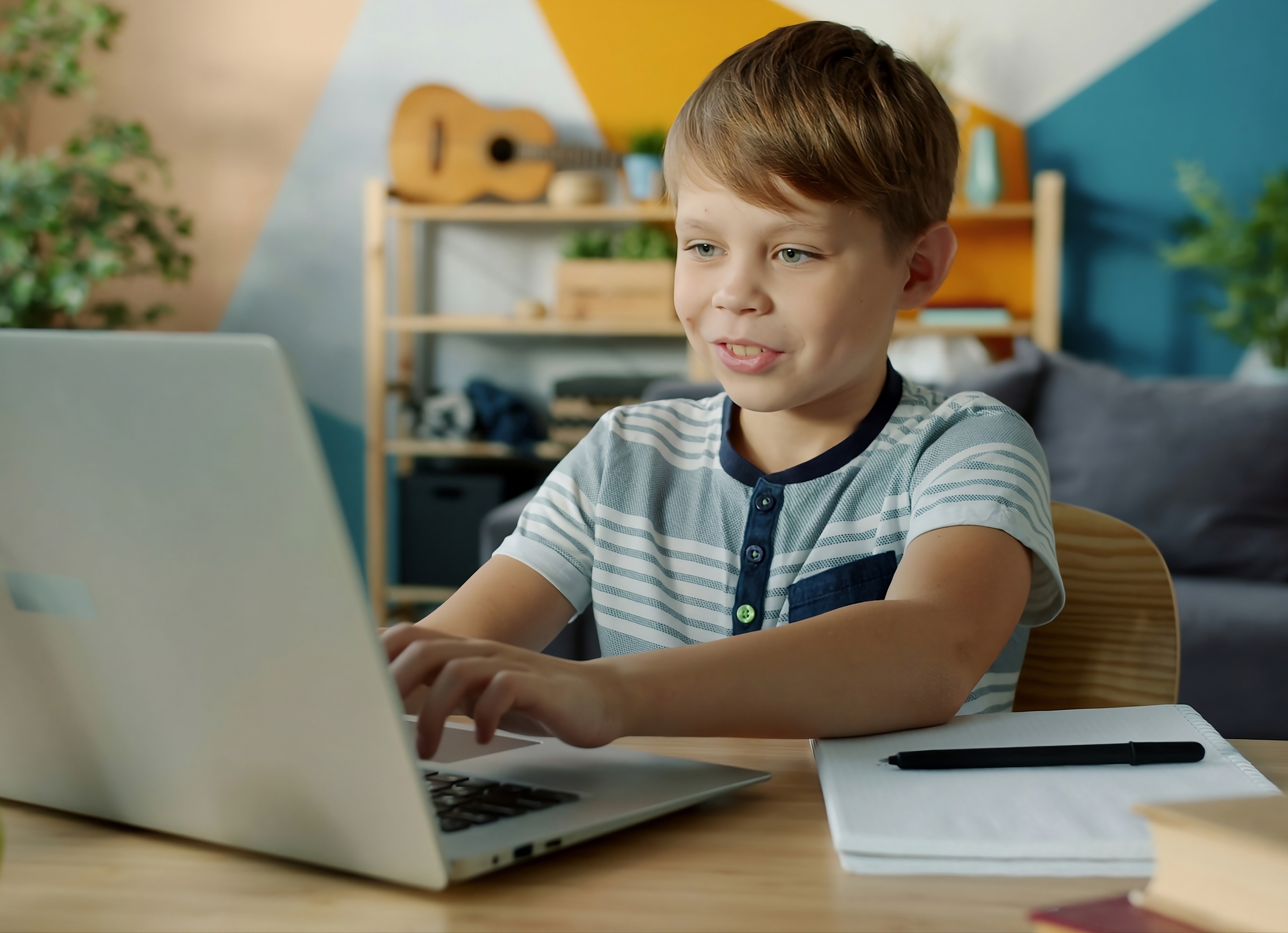 Students of different ages learning together